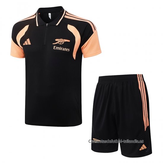 Conjunto Polo del Arsenal 2026-2027 Negro - Haga un click en la imagen para cerrar