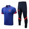 Conjunto Polo del Atletico Madrid 2022-2023 Azul Conjunto Polo del Atletico Madrid 2022-2023 Azul