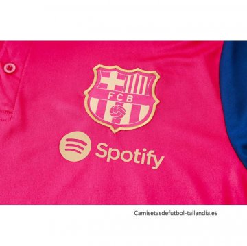 Conjunto Polo del Barcelona 2024-2025 Rojo