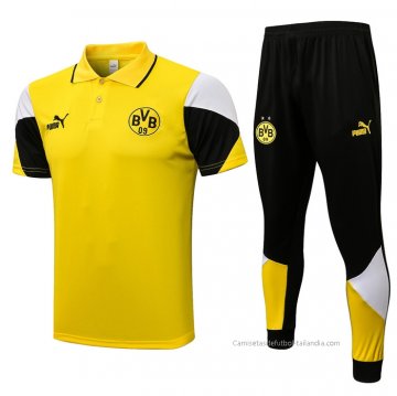 Conjunto Polo del Borussia Dortmund 2021-2022 Amarillo Conjunto Polo del Borussia Dortmund 2021-2022 Amarillo