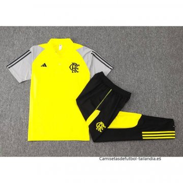 Conjunto Polo del Flamengo 2024-2025 Amarillo
