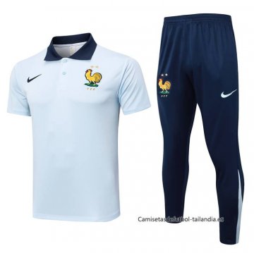 Conjunto Polo del Francia 2024-2025 Azul Conjunto Polo del Francia 2024-2025 Azul