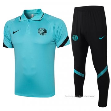 Conjunto Polo del Inter Milan 2021-2022 Verde Conjunto Polo del Inter Milan 2021-2022 Verde