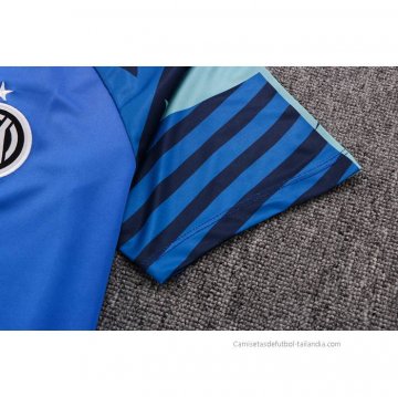 Conjunto Polo del Inter Milan 2022-2023 Azul