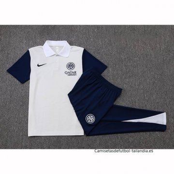 Conjunto Polo del Inter Milan 2025-2026 Blanco