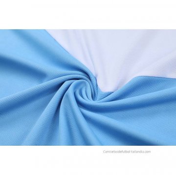 Conjunto Polo del Manchester City 2022-2023 Azul y Blanco