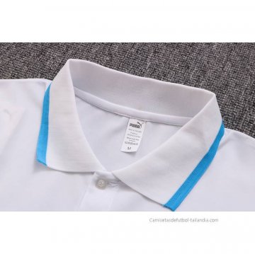 Conjunto Polo del Olympique Marsella 2022-2023 Blanco