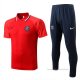 Conjunto Polo del Paris Saint-Germain 2022-2023 Rojo