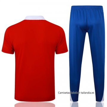 Conjunto Polo del Paris Saint-Germain 2024-2025 Rojo