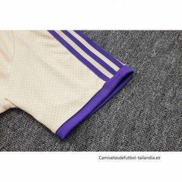 Conjunto Polo del Real Madrid 2025-2026 Amarillo