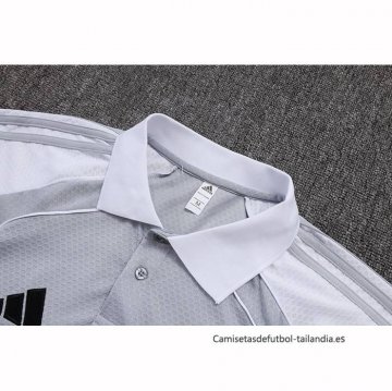 Conjunto Polo del Real Madrid 2025-2026 Gris