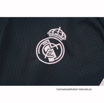 Conjunto Polo del Real Madrid 2025-2026 Gris Rosa