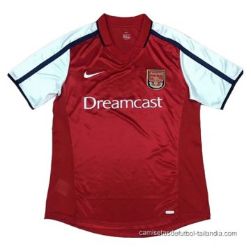 1ª Camiseta Arsenal Retro 2000