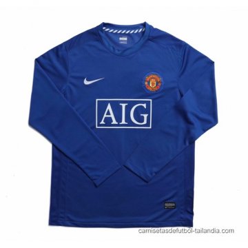1ª Camiseta Manchester United Manga Larga Retro 2002 1ª Camiseta Manchester United Manga Larga Retro 2002