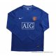 1ª Camiseta Manchester United Manga Larga Retro 2002