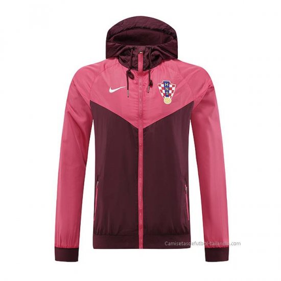 Rompevientos del Croacia 2022-2023 Rojo - Haga un click en la imagen para cerrar