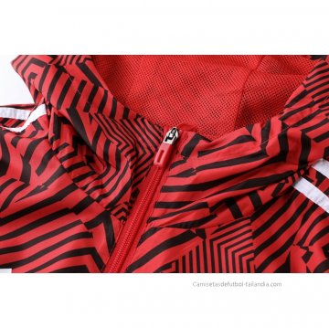 Rompevientos del Flamengo 2021 Rojo