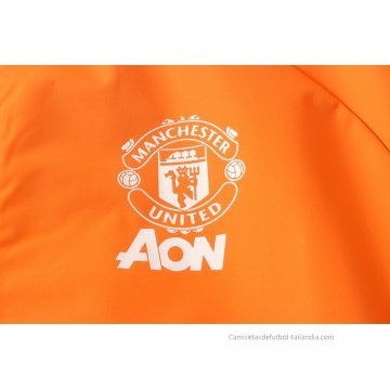 Rompevientos del Manchester United 2021 Naranja