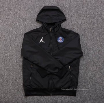Rompevientos del Paris Saint-Germain Jordan 2022-2023 Negro