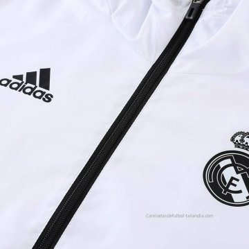 Rompevientos del Real Madrid 2023-2024 Negro y Blanco