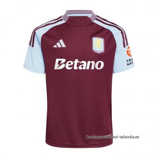Tailandia 1ª Camiseta Aston Villa 2024-2025 - Haga un click en la imagen para cerrar