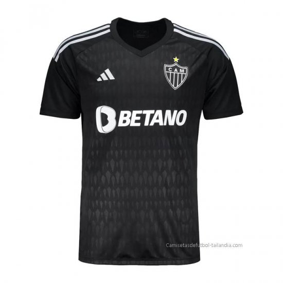 Tailandia Camiseta Atletico Mineiro Portero 2023-2024 Negro - Haga un click en la imagen para cerrar