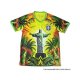 Tailandia Camiseta Brasil Jesus 2025-2026 Amarillo Verde