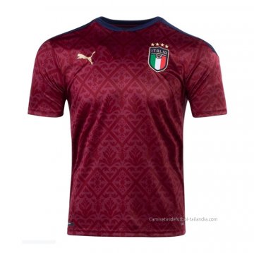 Tailandia Camiseta Italia Portero 2021 Rojo