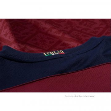 Tailandia Camiseta Italia Portero 2021 Rojo