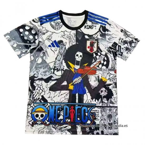 Tailandia 1ª Camiseta Japon PIECE 2024-2025 Blanco - Haga un click en la imagen para cerrar