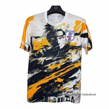 Tailandia Camiseta Japon Special 2025-2026 Blanco Naranja Tailandia Camiseta Japon Special 2025-2026 Blanco Naranja