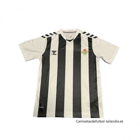 Tailandia Camiseta Real Betis Special 2025-2026 Blanco Negro - Haga un click en la imagen para cerrar