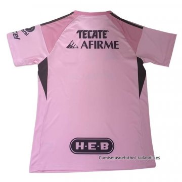 Tailandia 2ª Camiseta Tigres UANL Portero 2025-2026 Rosa