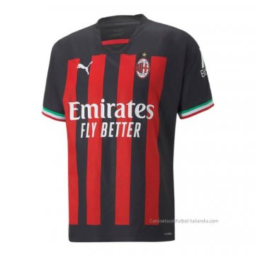 1ª Camiseta AC Milan Authentic 2022-2023 1ª Camiseta AC Milan Authentic 2022-2023