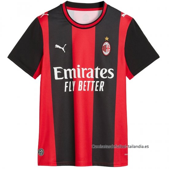 1ª Camiseta AC Milan Mujer 2026-2027 - Haga un click en la imagen para cerrar