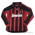 1ª Camiseta AC Milan Manga Larga Retro 2006