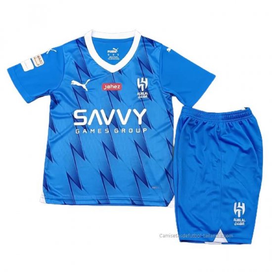 1ª Camiseta Al Hilal Nino 2023-2024 - Haga un click en la imagen para cerrar