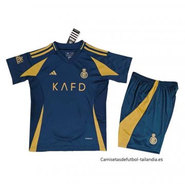 2ª Camiseta Al Nassr Nino 2024-2025 2ª Camiseta Al Nassr Nino 2024-2025