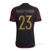 2ª Camiseta Alemania Jugador Schlotterbeck 2022