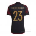 2ª Camiseta Alemania Jugador Schlotterbeck 2022