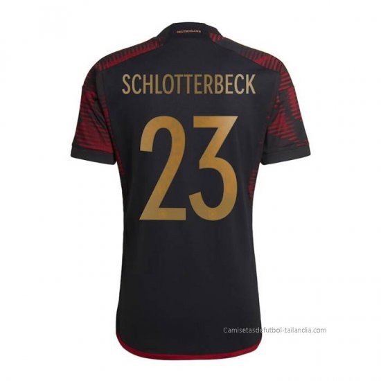 2ª Camiseta Alemania Jugador Schlotterbeck 2022 - Haga un click en la imagen para cerrar