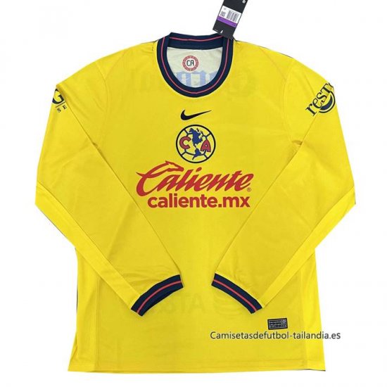 1ª Camiseta America Manga Larga 2024-2025 - Haga un click en la imagen para cerrar
