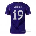 2ª Camiseta Argentina Jugador Correa 2022