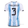 1ª Camiseta Argentina Jugador Tagliafico 2022