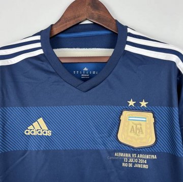 2ª Camiseta Argentina Manga Larga Retro 2014