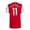 1ª Camiseta Arsenal Jugador Martinelli 2022-2023