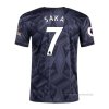 2ª Camiseta Arsenal Jugador Saka 2022-2023 2ª Camiseta Arsenal Jugador Saka 2022-2023
