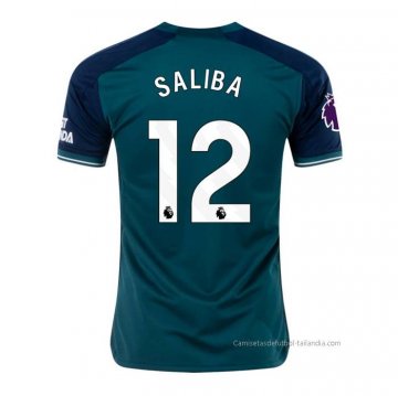 3ª Camiseta Arsenal Jugador Saliba 2023-2024