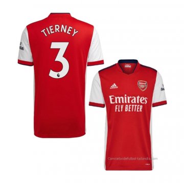 1ª Camiseta Arsenal Jugador Tierney 2021-2022 1ª Camiseta Arsenal Jugador Tierney 2021-2022