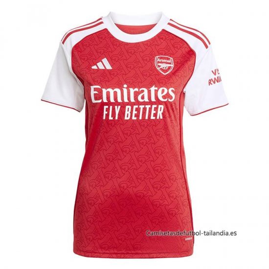 1ª Camiseta Arsenal Mujer 2025-2026 - Haga un click en la imagen para cerrar